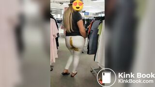 Public Shit In Jeans