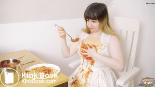 Dirty Dung Dirndl - masturbation in cowshit