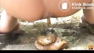 Geisha Girls Shitting Outdoors