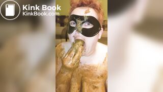 Suck dildo made ftom shit