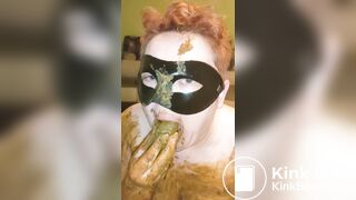 Suck dildo made ftom shit