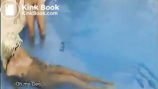 Poop in pool