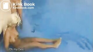 Poop in pool