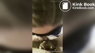 cheerleader scat blowjob snippet