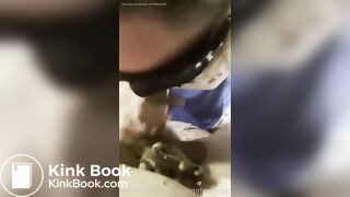 cheerleader scat blowjob snippet