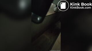 Chinese lady poops diarrhea in public toilet