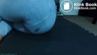 Stretching while Shitting Herself - ...3