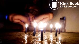 Squirting Out Candles & Pooping