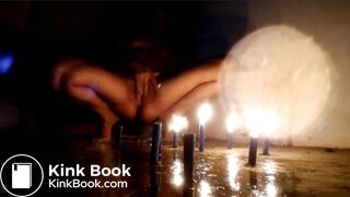 Squirting Out Candles & Pooping