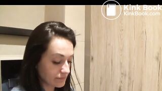 hot chick public toilet diarrhea