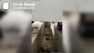 Diarrhea pooping in Chinese female toilet