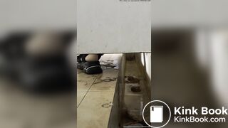 Diarrhea pooping in Chinese female toilet