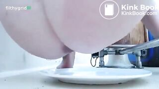 Hot creamy shit on boat