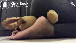 Teen poops leggings on bear