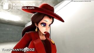 (Quickie) Extra thick Pauline and the Tiny Toilet
