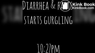 Ex has gurgles, farts, and diarrhea