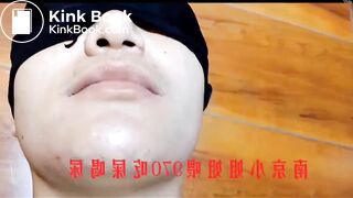 Chinese Femdom poops in slave's mouth