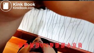 Chinese Femdom poops in slave's mouth