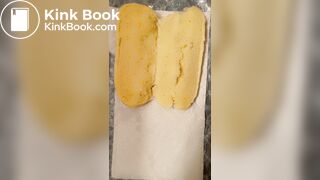 Famous pornstar shits in a hotdog bun