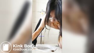 武汉陈洁莹吃屎6