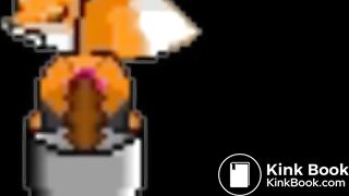 Pooping Fox