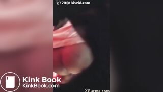 Burma woman Shitting
