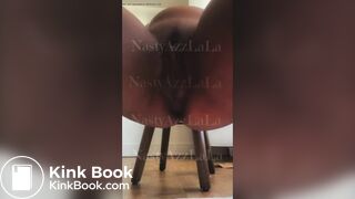 Girl tries to poop but doesn’t get much