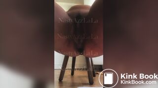 Girl tries to poop but doesn’t get much