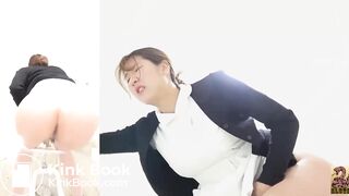 Japanese Schoolgirl Thick Turd Constipation