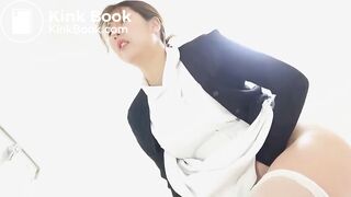 Japanese Schoolgirl Thick Turd Constipation