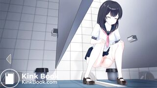 Peeping on honor students in the bathroom