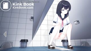 Peeping on honor students in the bathroom