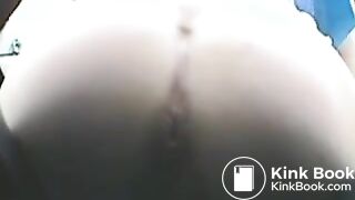 Porta Potty at the Beach