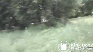 Pooping in public nature..