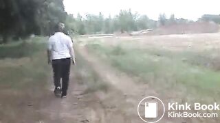 Pooping in public nature..