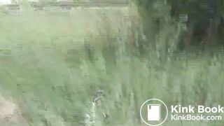 Pooping in public nature..