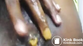 Ebony lesbians scat show