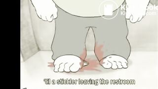 Animated Girl needs to Poop