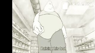 Animated Girl needs to Poop