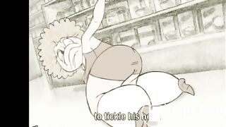 Animated Girl needs to Poop