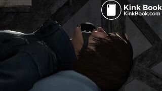 Farts and shit from the girl on the slave's face