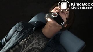 Farts and shit from the girl on the slave's face