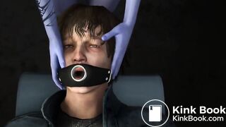 Farts and shit from the girl on the slave's face