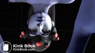 Farts and shit from the girl on the slave's face