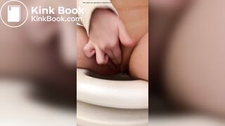 Masturbating and peeing in the bathroom