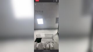 livestream try to poop, but only few nasty fart