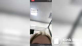 livestream try to poop, but only few nasty fart