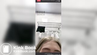 livestream try to poop, but only few nasty fart