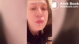 Jasp loves to drink toilet water