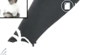 Pooping on a squatting toilet 2